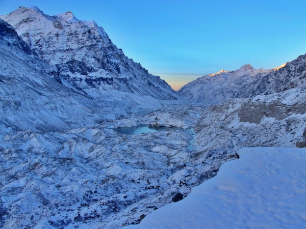 Kanchenjunga glacier