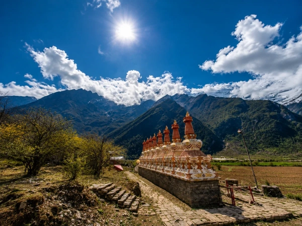 Tibetan Buddhist Stupas