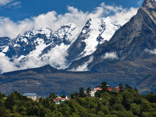 View From Tengboche Village