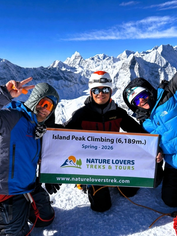 Island Peak Climbing with EBC