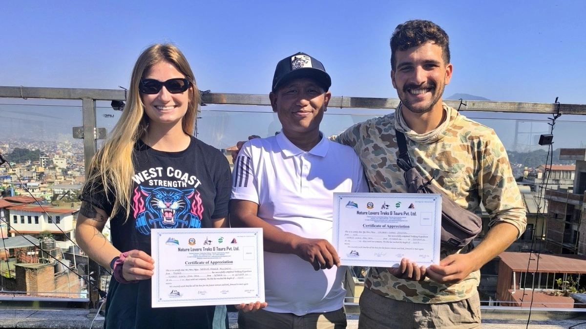 Certificate of Appreciation