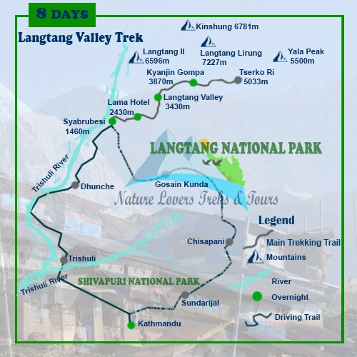 Langtang Valley Trek - 8 Days