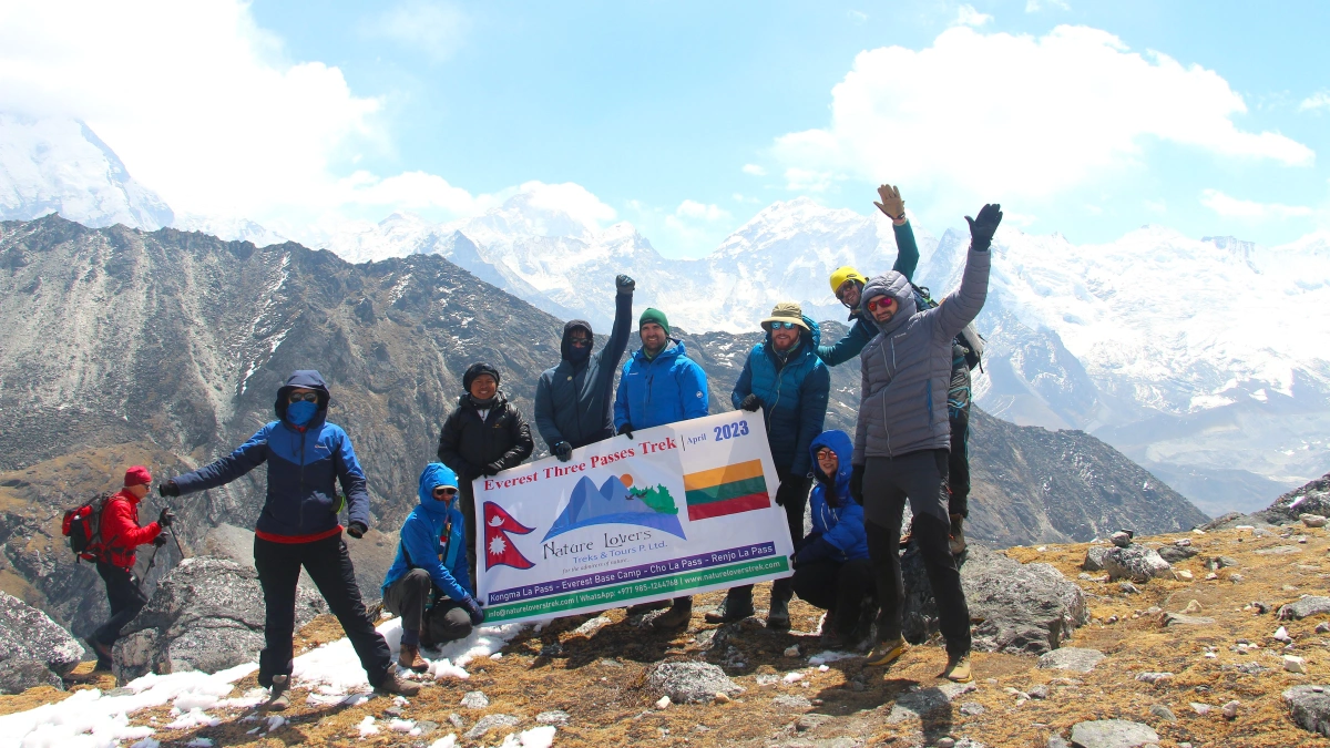 Everest Three High Passes Trek